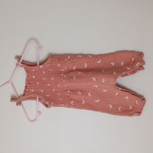 Grayson Mini Rainbow Smocked Baby Outfit